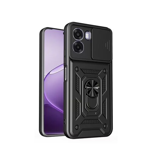 Coque Fenêtre Militaire PHONECARE Pour Oppo A6x - Noir