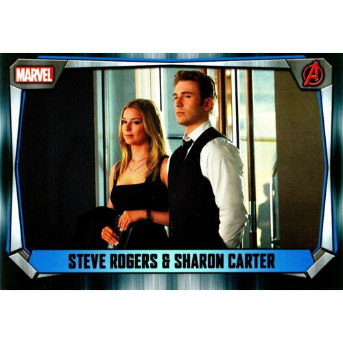 Steve Rogers & Sharon Carter - Carte Marvel Missions Vf - 99/270 - Captain America Civil War