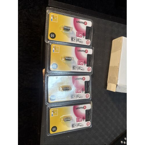 4 Ampoules Lexman G4 12v 5w Neufs