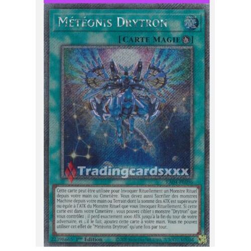 Yu Gi Oh Ra04 Fr096 Meteonis Drytron Platinum Rare