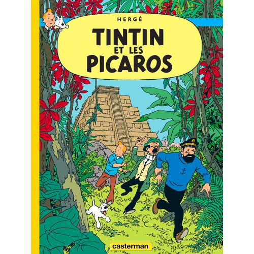 Livres Enfants "Les Aventures De Tintin Et Le Temple Du Soleil" Et "Tintin Et Les Picaros".