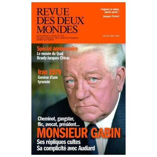 Revue Des Deux Mondes Juillet-Août 2026