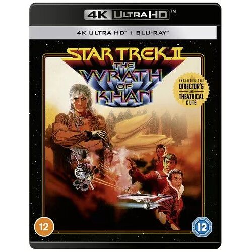 Star Trek Ii The Wrath Of Khan 4k Uhd Blu Ray Region A B C