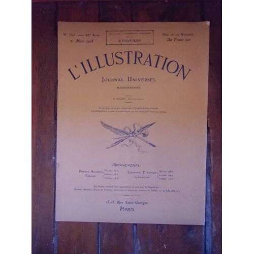 L'Illustration - 21 Mars 1908