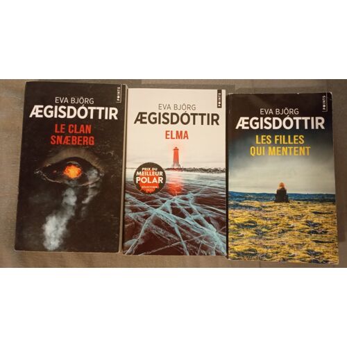 Lot 3 Polars Islandais Eva Bjorg Aegisdottir Elma / Le Clan Snaeberg / Les Filles Qui Mentent