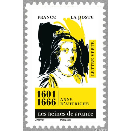Les Reines De France : Anne D'Autriche Année 2026 Autoadhésif N° 2691 Yvert Et Tellier Luxe