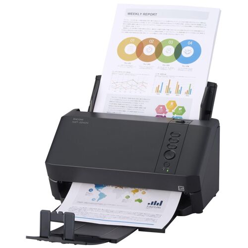 Ricoh SP-2240N - Scanner de documents - CIS Double - Recto-verso - 216 x 360 mm - 600 dpi x 600 dpi - jusqu'à 40 ppm (mono) / jusqu'à 40 ppm (couleur) - Chargeur automatique de documents (80 feuilles) - jusqu'à 6000 pages par jour - Gigabit LAN...