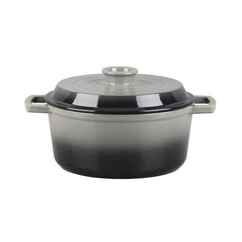 Cocotte En Fonte Ronde 25cm