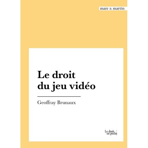 Le Droit Du Jeu Vidéo
