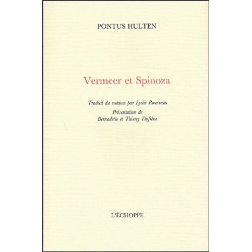 Vermeer Et Spinoza