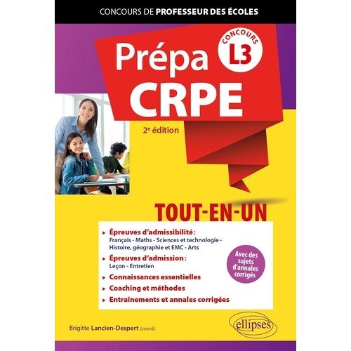 Prépa Crpe Tout-En-Un - Concours L3