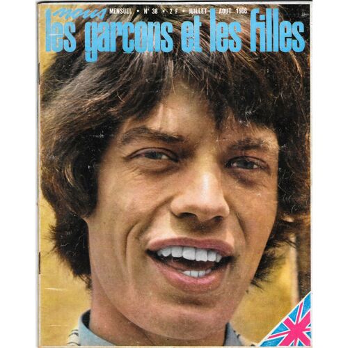 Nous Les Garcons Et Les Filles N° 38 1966 Mick Jagger Les Rolling Stones/Claude Lemesle/Mireille Carre/Maurice Platon/Geraldine/Zoot Money/Brenda West/Jack Dash