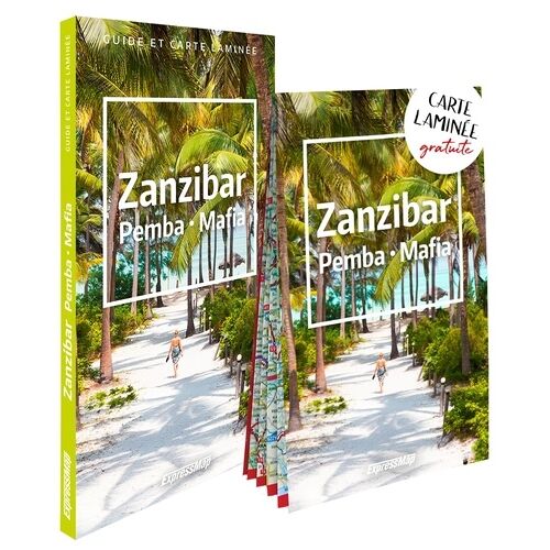 Zanzibar - Pemba, Mafia - Avec 1 Carte Laminée 1/150 000