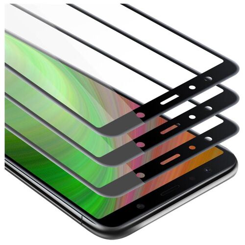 Cadorabo DE-141190 écran et protection arrière de téléphones portables Samsung 3 pièces pour Samsung Galaxy A7 2018
