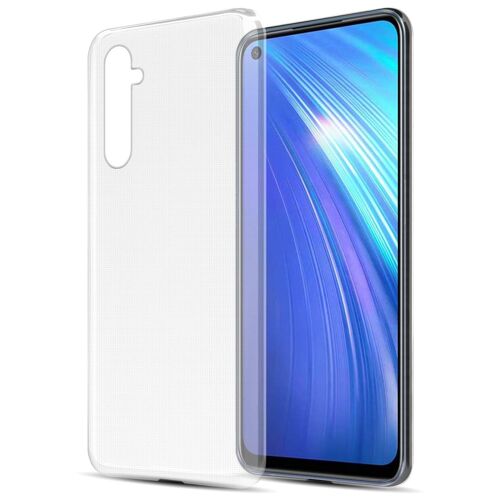 Cadorabo DE-156605 coque pour téléphone Transparent pour realme Realme 6 4G / 6s
