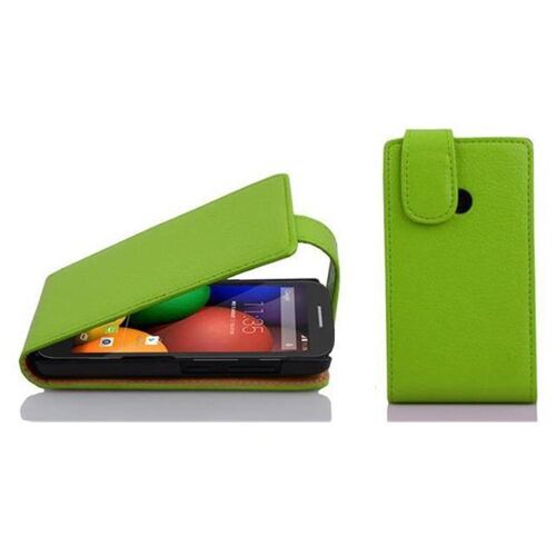 Cadorabo DE-101965 coque pour téléphone Vert pour Motorola MOTO E
