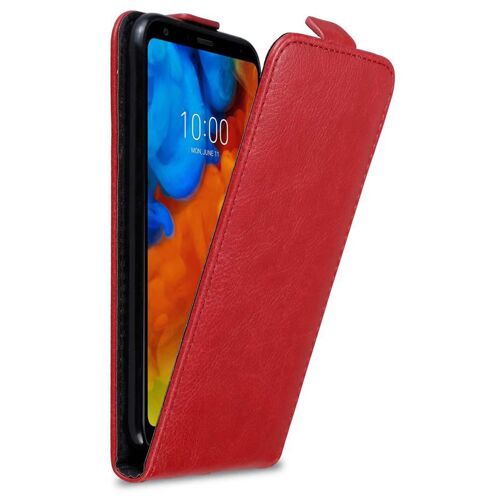 Cadorabo DE-121420 coque pour téléphone Rouge pour LG Q STYLUS