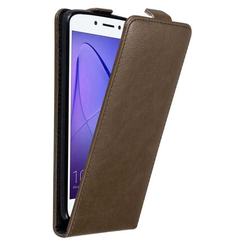 Cadorabo DE-121494 coque pour téléphone Marron pour Honor 6A