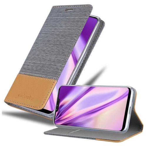 Cadorabo DE-125338 coque pour téléphone Gris pour LG V50
