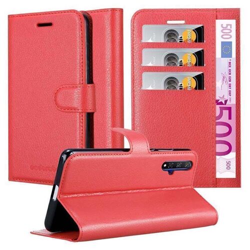 Cadorabo DE-125249 coque pour téléphone Rouge pour Huawei Honor 20 / 20S / NOVA 5T