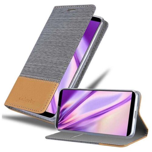 Cadorabo DE-125365 coque pour téléphone Gris pour Vivo V7