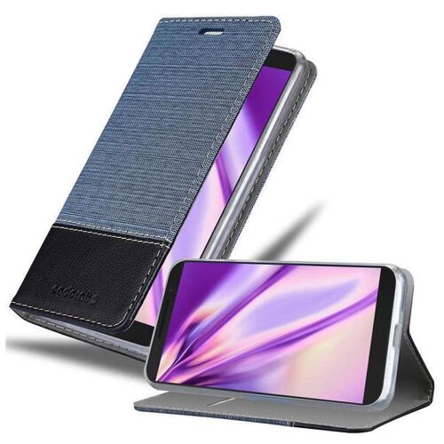 Cadorabo DE-125687 coque pour téléphone Bleu pour Alcatel 3L 2019