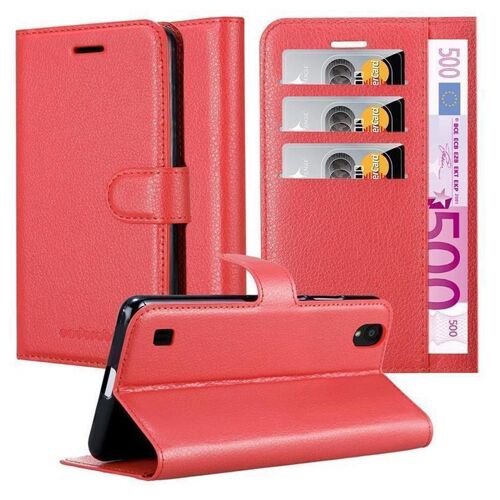 Cadorabo DE-133837 coque pour téléphone Rouge pour ZTE Blade A5 2019