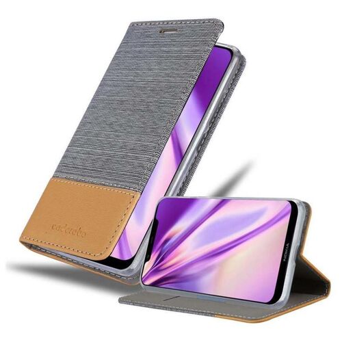 Cadorabo DE-143160 coque pour téléphone Gris pour Nokia 7.1 PLUS / X7