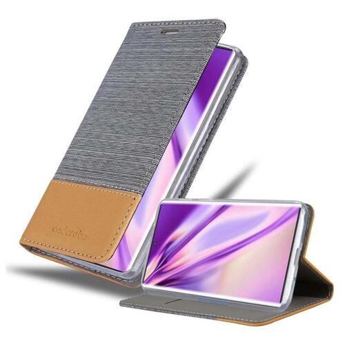 Cadorabo DE-143202 coque pour téléphone Gris pour Samsung Galaxy NOTE 10 PLUS