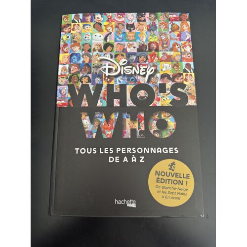 Livre Disney « Who’S Who »