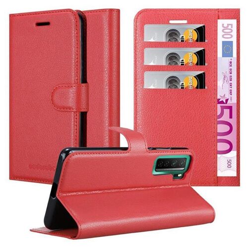Cadorabo DE-144531 coque pour téléphone Rouge pour Huawei NOVA 7 SE