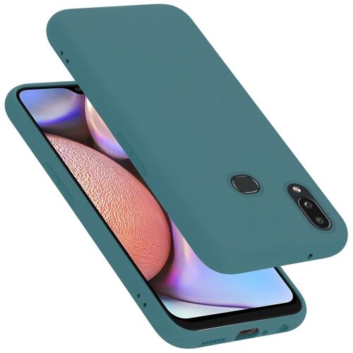 Cadorabo DE-150896 coque pour téléphone Vert pour Samsung Galaxy A10s / M01s