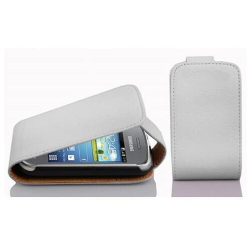 Cadorabo DE-101735 coque pour téléphone Blanc pour Samsung Galaxy POCKET NEO