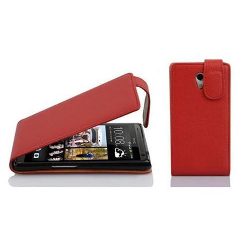 Cadorabo DE-101628 coque pour téléphone Rouge pour HTC Desire 600