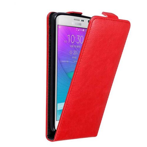 Cadorabo DE-121591 coque pour téléphone Rouge pour Samsung Galaxy NOTE EDGE