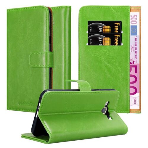 Cadorabo DE-121709 coque pour téléphone Vert pour Samsung Galaxy A8 2015