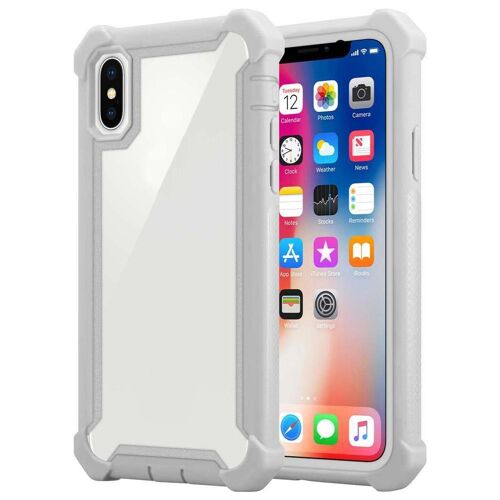 Cadorabo DE-123579 coque pour téléphone Gris pour Apple iPhone XS MAX