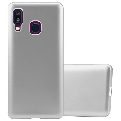 Cadorabo DE-133862 coque pour téléphone Argent pour Samsung Galaxy A40