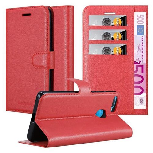 Cadorabo DE-144579 coque pour téléphone Rouge pour OPPO Oppo A12
