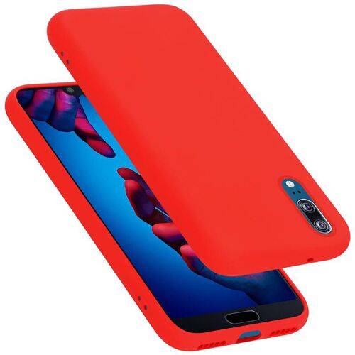 Cadorabo DE-147535 coque pour téléphone Rouge pour Huawei P20