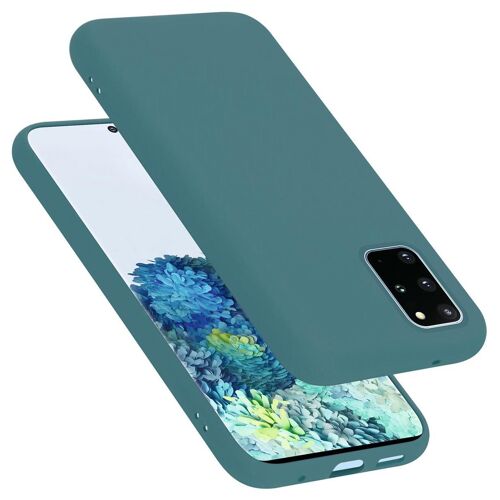 Cadorabo DE-150989 coque pour téléphone Vert pour Samsung Galaxy S20 PLUS