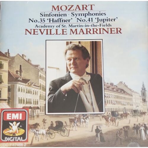 Mozart Symphonies 35 (Haffner) & 41 (Jupiter) Neville Marriner Academy Of St Martin In The Fields