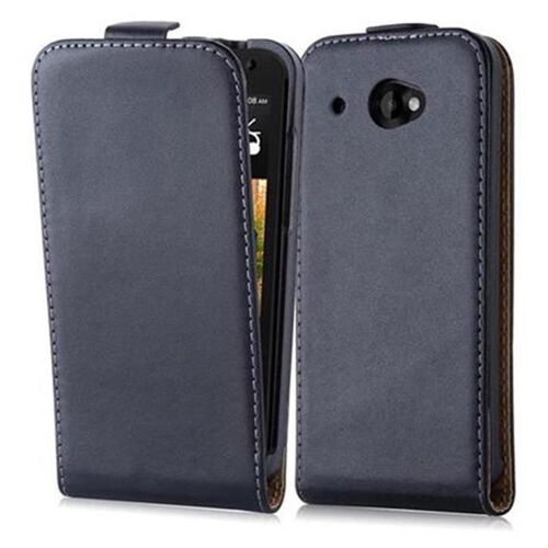 Cadorabo DE-104301 coque pour téléphone Noir pour HTC Desire 601