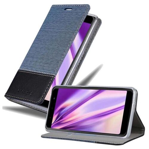 Cadorabo DE-119342 coque pour téléphone Bleu pour Wiko WIKO LENNY 5