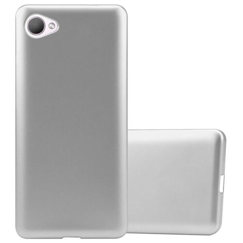 Cadorabo DE-126343 coque pour téléphone Argent pour HTC Desire 12