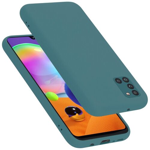 Cadorabo DE-150911 coque pour téléphone Vert pour Samsung Galaxy A31