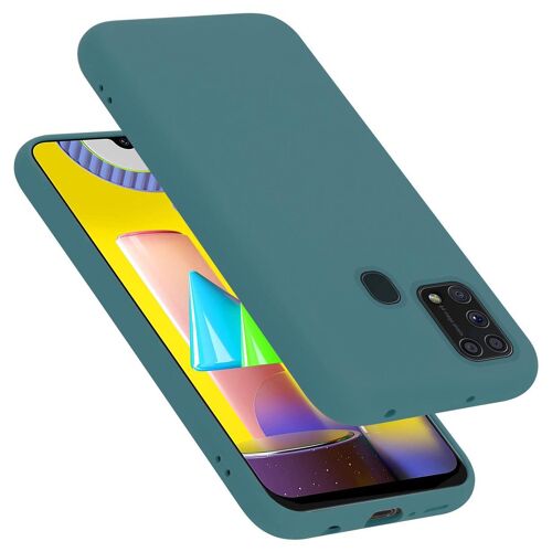 Cadorabo DE-150965 coque pour téléphone Vert pour Samsung Galaxy M31