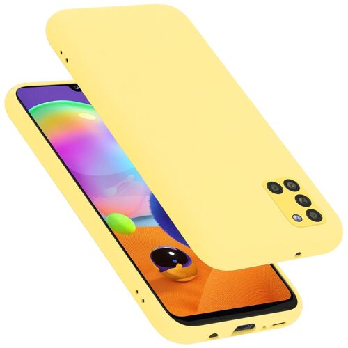Cadorabo DE-150913 coque pour téléphone Jaune pour Samsung Galaxy A31