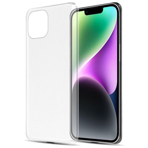 Cadorabo DE-159767 coque pour téléphone Transparent pour Apple iPhone 14 PLUS