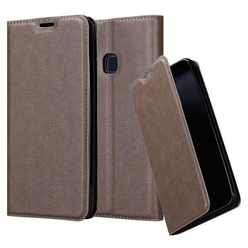 Cadorabo DE-125123 coque pour téléphone Marron pour Samsung Galaxy A10e / A20e